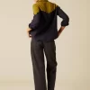 NÍCOLI PANTALÓN ANCHO BOLSILLOS ANTRACITA< Denim | Pantalones