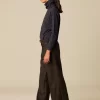 NÍCOLI PANTALÓN ANCHO CUADRO< Pantalones