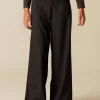 NÍCOLI PANTALÓN ANCHO DIBUJO GRIS< Pantalones