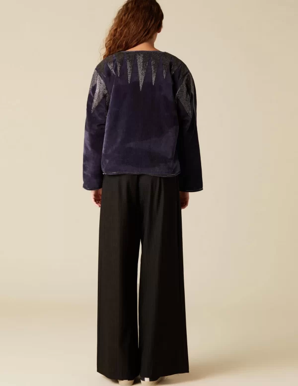 NÍCOLI PANTALÓN ANCHO NEGRO< Pantalones