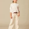 NÍCOLI PANTALÓN ARENA TAPETA BOLSILLOS< Denim | Pantalones