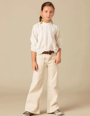 NÍCOLI PANTALÓN ARENA TAPETA BOLSILLOS< Denim | Pantalones