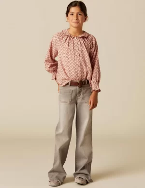 NÍCOLI PantalÓn bolsillos vaquero gris< Denim | Pantalones
