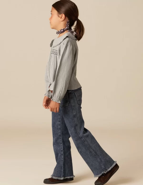 NÍCOLI PANTALÓN BOLSILLOS VAQUERO< Denim | Pantalones