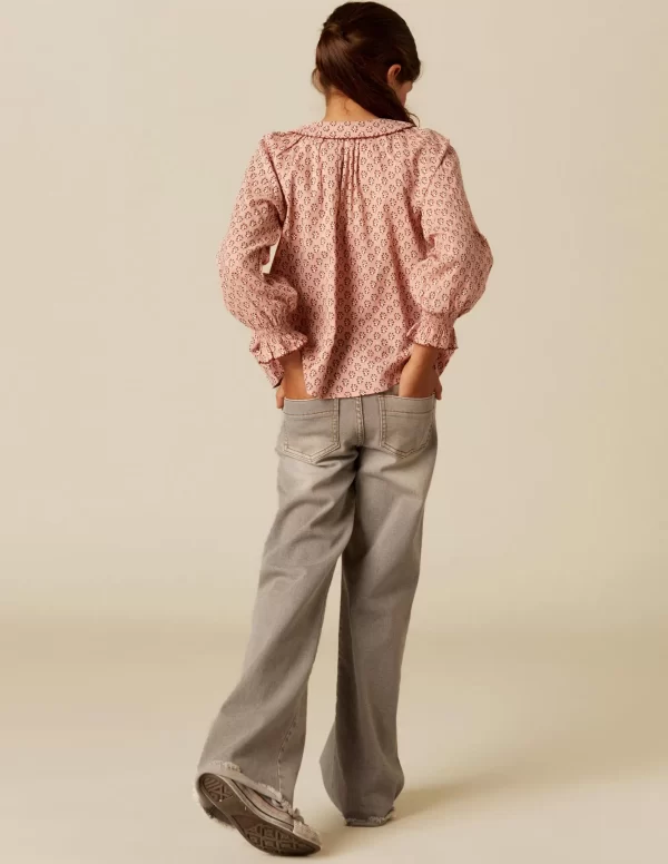 NÍCOLI PantalÓn bolsillos vaquero gris< Denim | Pantalones