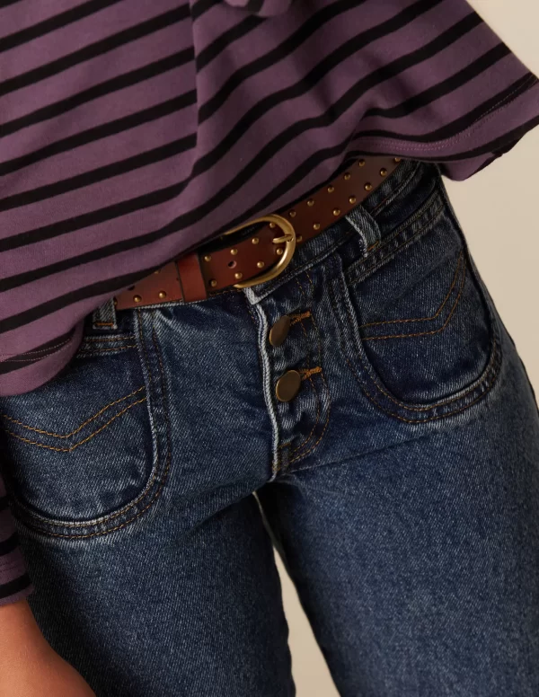 NÍCOLI PANTALÓN CAMPANA VAQUERO< Denim | Pantalones