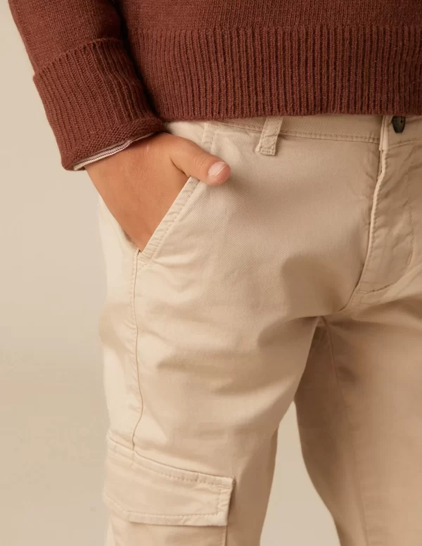 NÍCOLI PANTALÓN CARGO LARGO< Pantalones