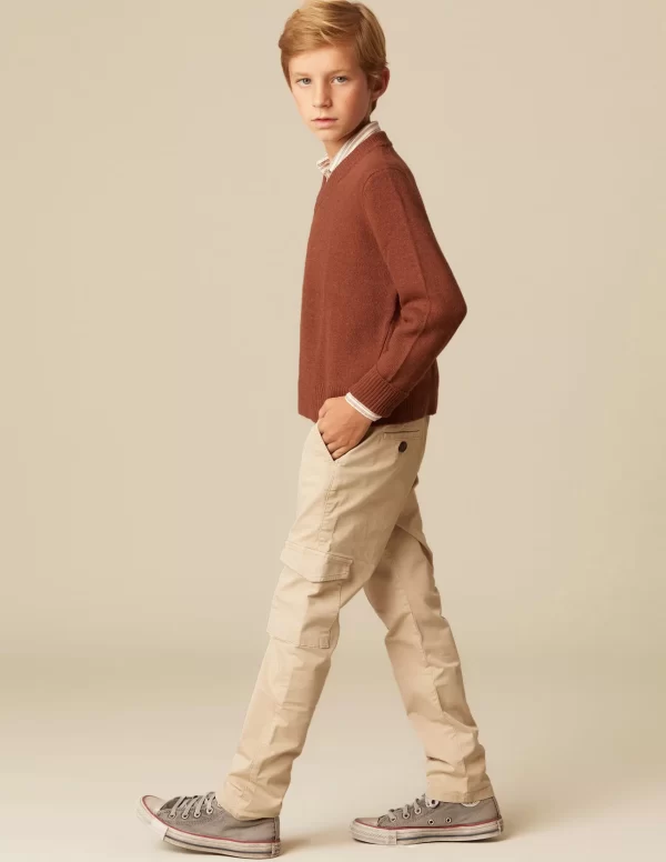 NÍCOLI PANTALÓN CARGO LARGO< Pantalones