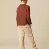 NÍCOLI PANTALÓN CARGO LARGO< Pantalones