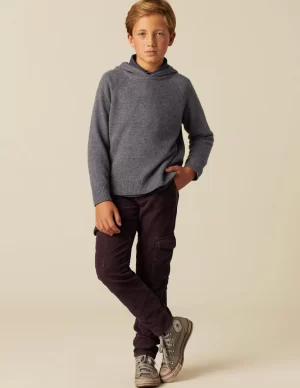 NÍCOLI PANTALÓN CARGO LARGO PANA< Pantalones