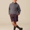 NÍCOLI PANTALÓN CHINO CORTO PANA< Pantalones