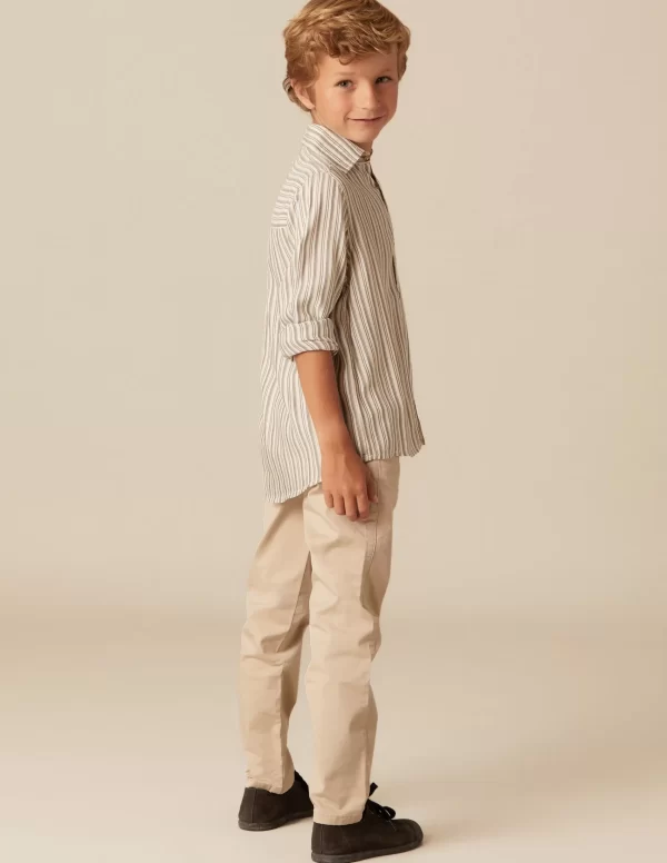 NÍCOLI PANTALÓN CHINO LARGO< Pantalones