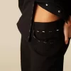 NÍCOLI PANTALÓN DENIM TACHUELAS< Denim | Pantalones