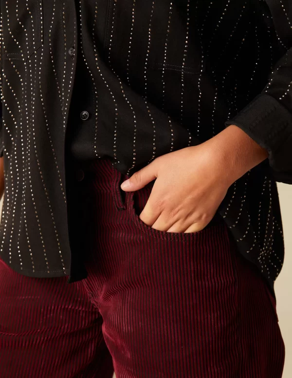 NÍCOLI PANTALÓN DENIM/PANA< Pantalones