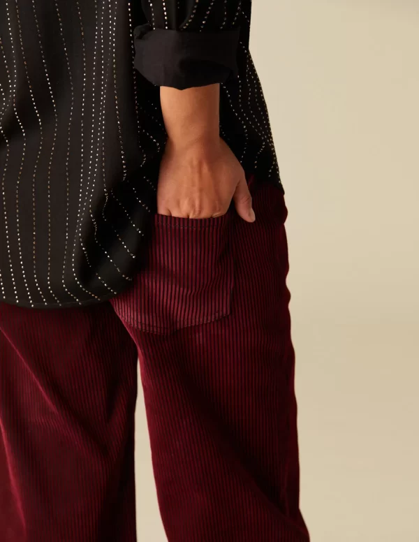 NÍCOLI PANTALÓN DENIM/PANA< Pantalones