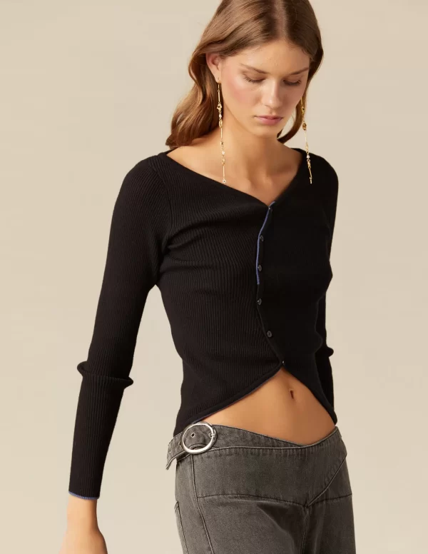 NÍCOLI PANTALÓN GRIS HEBILLAS CINTURA< Denim | Pantalones
