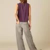 NÍCOLI PANTALÓN GRIS RECTO COSTURAS< Denim | Pantalones