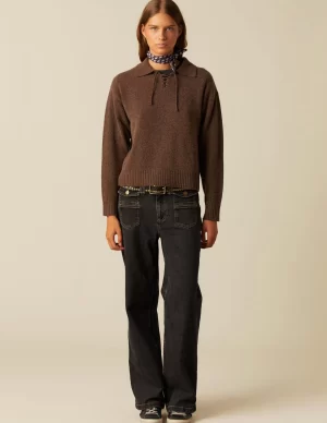 NÍCOLI PANTALÓN MIX BOLSILLOS ANTRACITA< Denim | Pantalones