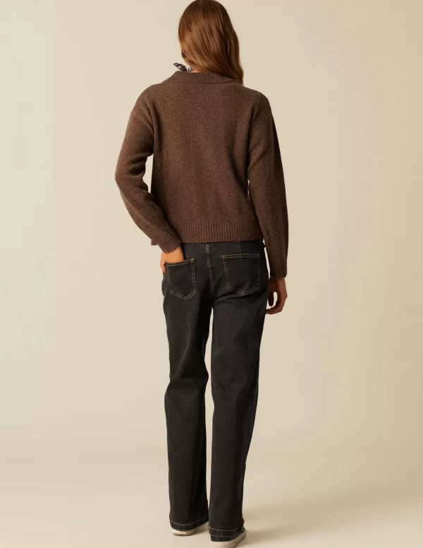 NÍCOLI PANTALÓN MIX BOLSILLOS ANTRACITA< Denim | Pantalones