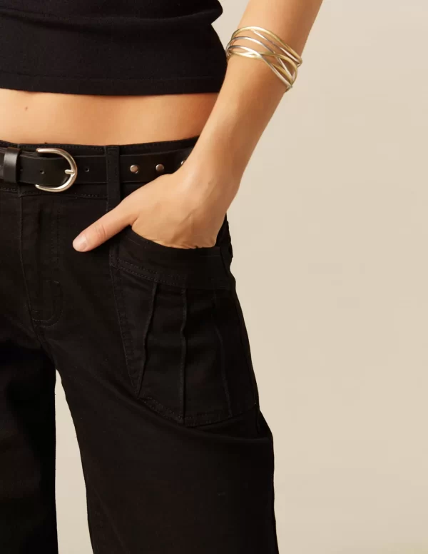 pantaln_negro_bolsillos_c_1.webp NÍCOLI PANTALÓN NEGRO BOLSILLOS COSTURAS< Denim | Pantalones