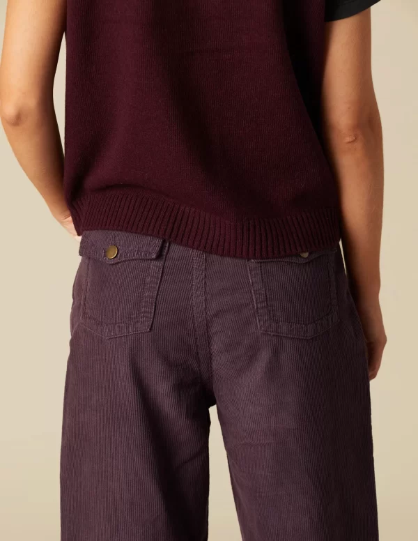 NÍCOLI PANTALÓN PANA ZIG ZAG< Pantalones