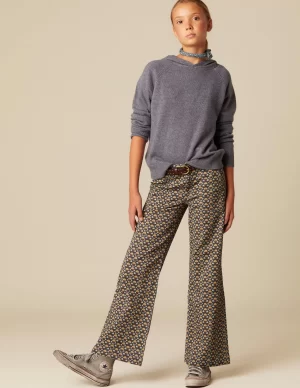 NÍCOLI PANTALÓN PRINT GEOMéTRICO< Denim | Pantalones