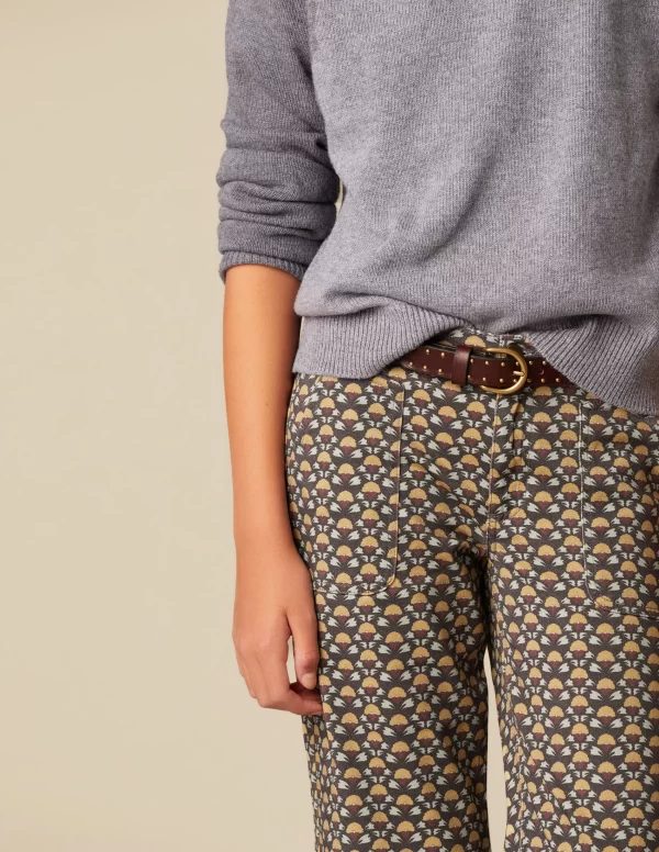 NÍCOLI PANTALÓN PRINT GEOMéTRICO< Denim | Pantalones