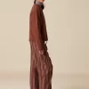 NÍCOLI PANTALÓN RAYA MARRÓN< Pantalones