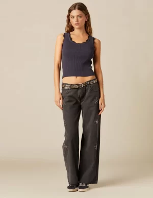 pantaln_tachas_soles_gris_0.webp NÍCOLI PANTALÓN TACHAS SOLES GRIS< Denim | Pantalones