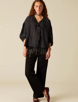 pantaln_vaquero_negro_mix_0.webp NÍCOLI PANTALÓN VAQUERO NEGRO MIX TACHUELAS< Denim | Pantalones