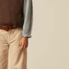 NÍCOLI PANTALÓN WIDE LEG PANA ARENA< Pantalones