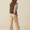 NÍCOLI PANTALÓN WIDE LEG PANA ARENA< Pantalones