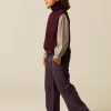 NÍCOLI PANTALÓN WIDE LEG PANA< Pantalones