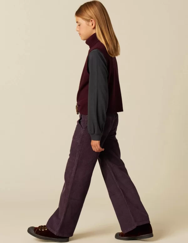 NÍCOLI PANTALÓN WIDE LEG PANA< Pantalones