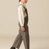 NÍCOLI PETO PRINT GEOMéTRICO< Denim | Monos Y Petos