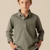 NÍCOLI POLO VERDE OSCURO NN< Polos
