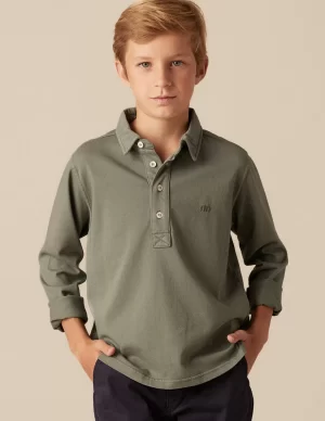 NÍCOLI POLO VERDE OSCURO NN< Polos