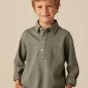 NÍCOLI POLO VERDE OSCURO NN< Polos