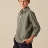 NÍCOLI POLO VERDE OSCURO NN< Polos