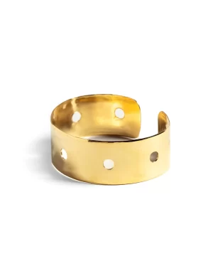 NÍCOLI PULSERA CÍRCULOS DORADA< Pulseras