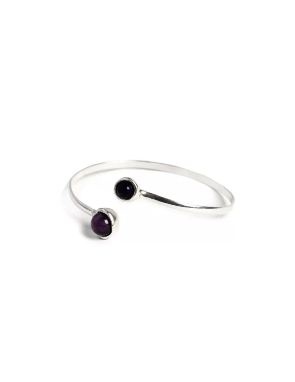 NÍCOLI PULSERA ESFERA AMATISTA< Pulseras