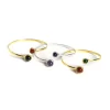 NÍCOLI PULSERA ESFERA ONIX< Pulseras