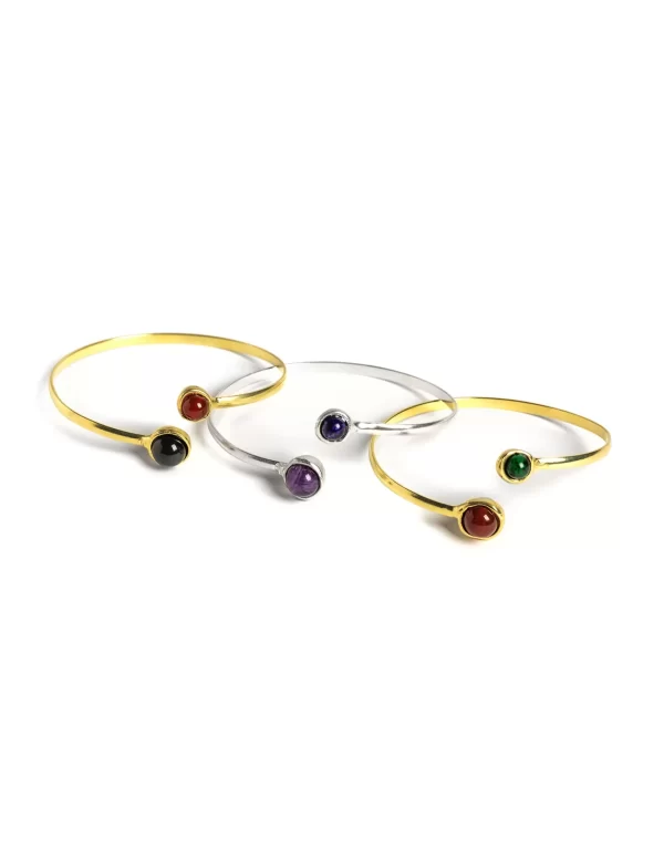 NÍCOLI PULSERA ESFERA ONIX< Pulseras