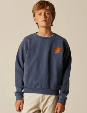 NÍCOLI SUDADERA "SKATE" AZUL< Sudaderas