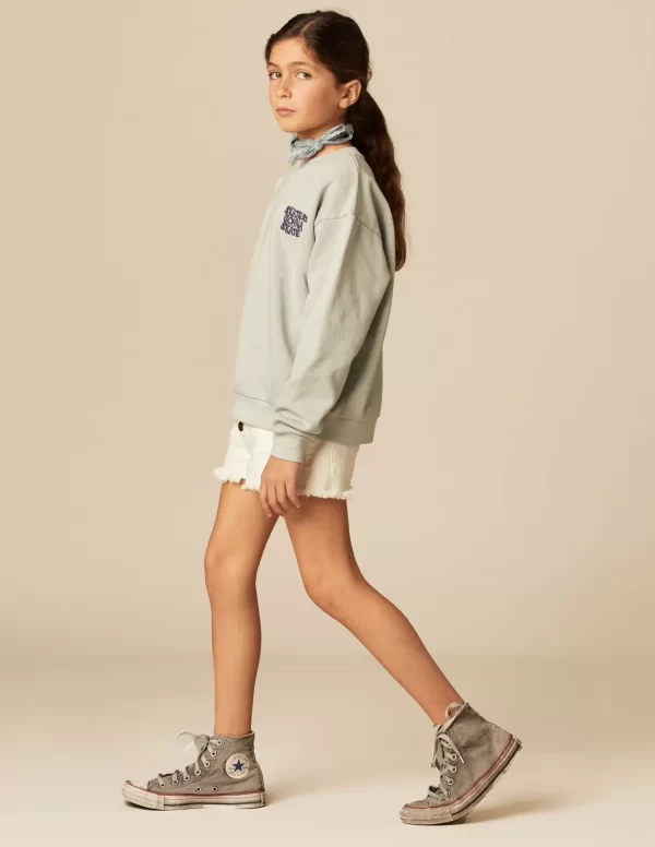 NÍCOLI SUDADERA SKATE GRIS< Sudaderas