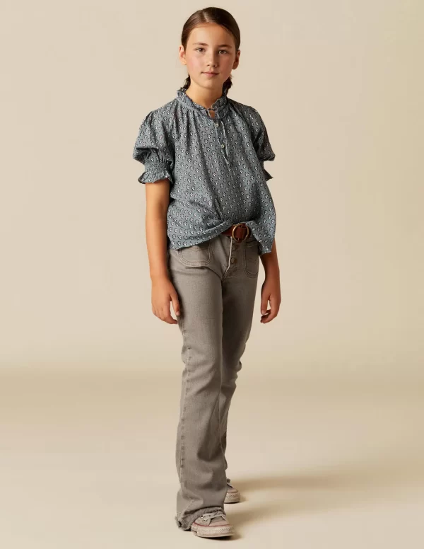 NÍCOLI VAQUERO GRIS CAMPANA< Denim | Pantalones