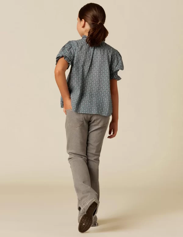 NÍCOLI VAQUERO GRIS CAMPANA< Denim | Pantalones