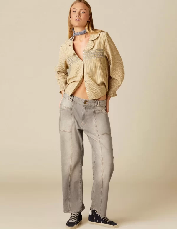 vaquero_gris_costuras_0.webp NÍCOLI VAQUERO GRIS COSTURAS< Denim | Pantalones
