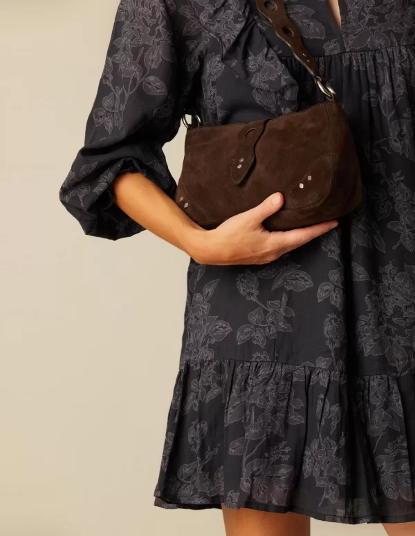 NÍCOLI VESTIDO CONTRASTE ANTRACITA< Vestidos