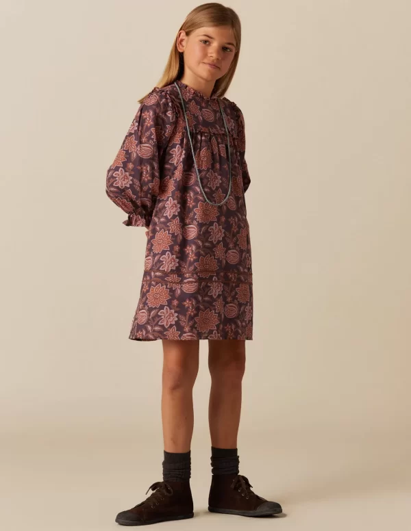 NÍCOLI VESTIDO FLOR MORA< Vestidos